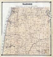 Ganges Township, Lake Michigan, Pier Cove, Hutchinson Lake, Allegan County 1873